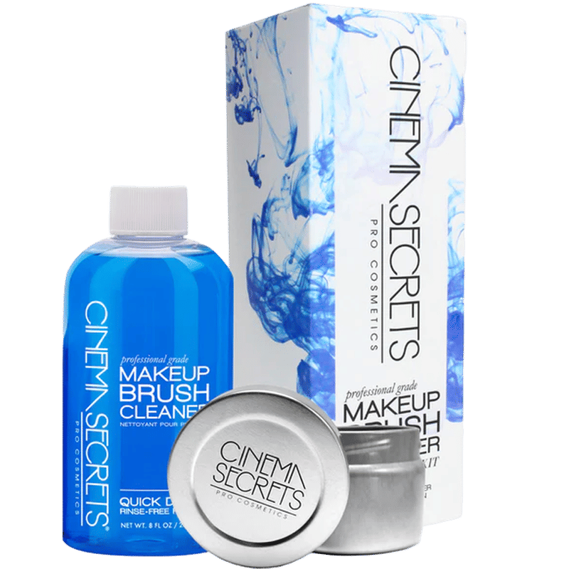 CINEMA SECRETS Professional Makeup Brush Cleaner Pro Starter Kit Travel Size-236ml