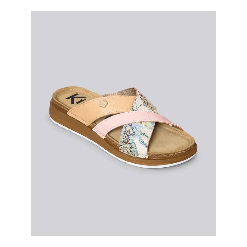 Kickers KICK RIGEL Women Beige Sandals (EURO 37)