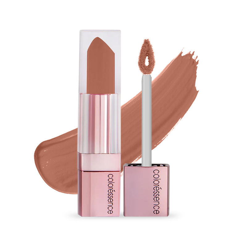 Coloressence Roseate Oh-My-Kiss Non Transfer Liquid Lip Color - Brown Butter