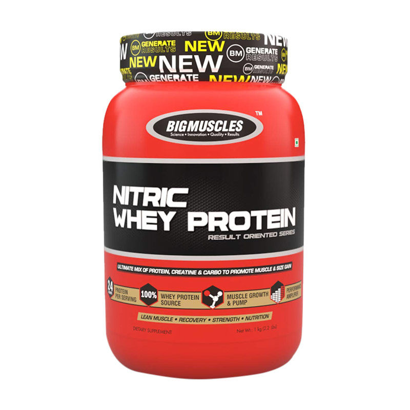 Big Muscles Nutrition Nitric Whey Protein Caf