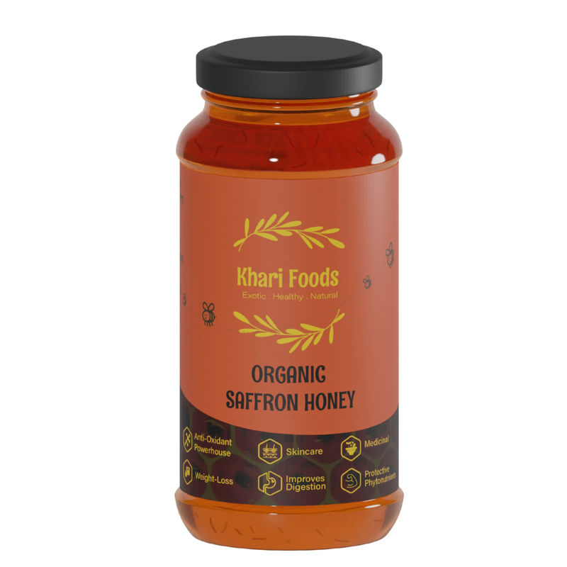 Khari Foods Premium Organic Saffron Honey