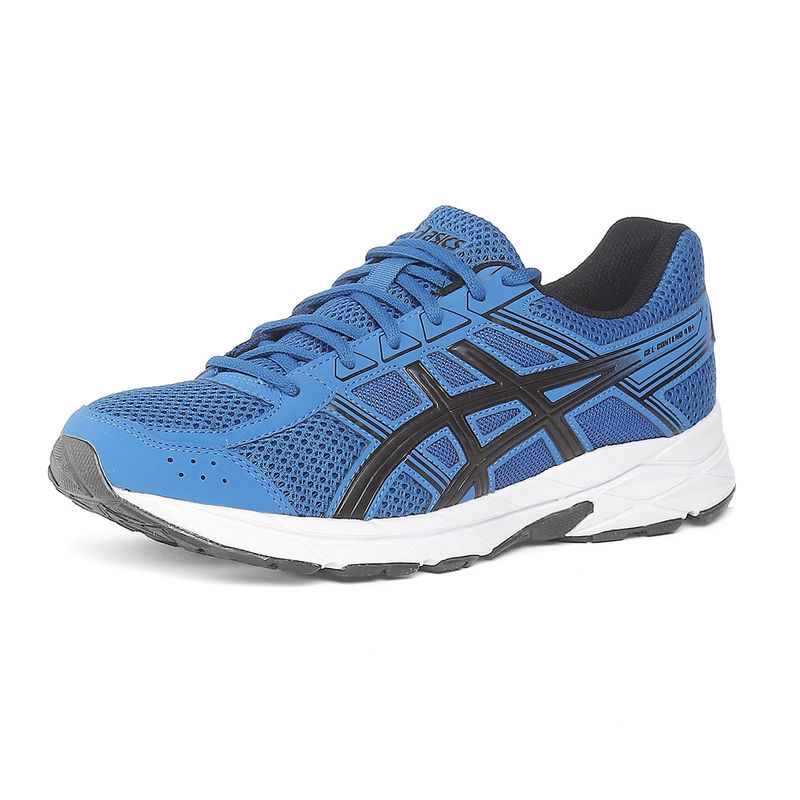 mens blue asics running shoes