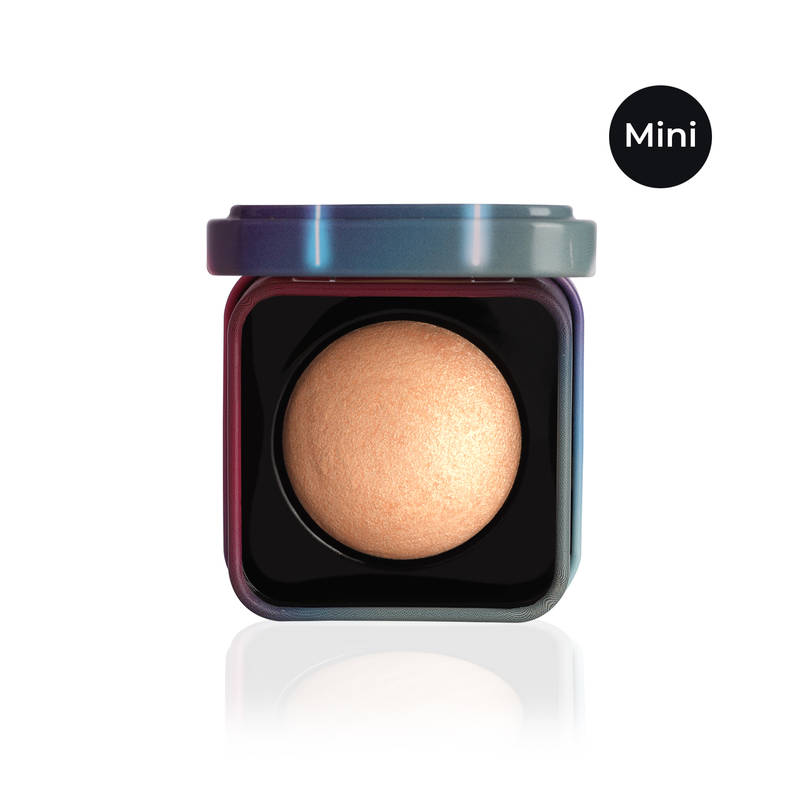 PAC Baked Highlighter Mini 02 Iconic - Finely Milled Lightweight One Swipe Application Blends Well