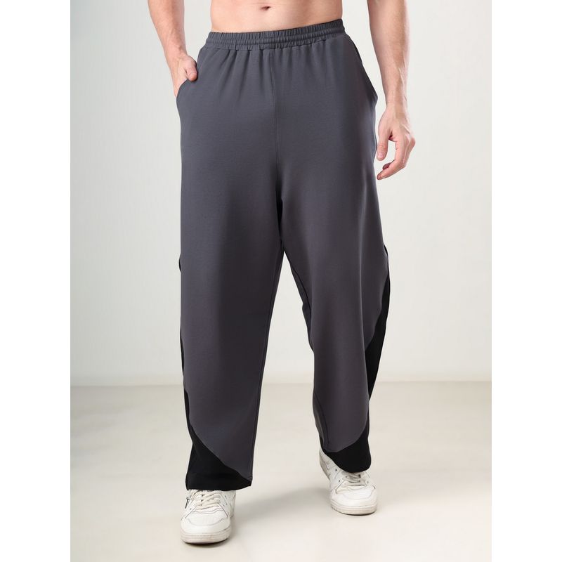 Grow Grey Colorblock Track Pant (S)