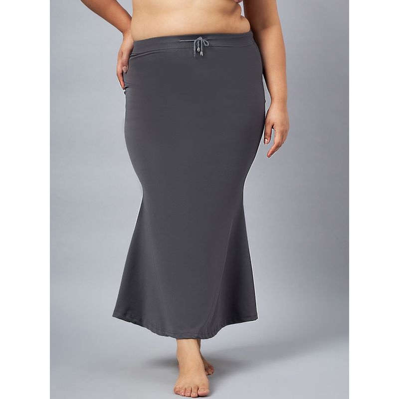 Secrets By ZeroKaata Women Plus Size Solid Mermaid Fit Saree Petticoat (XL)