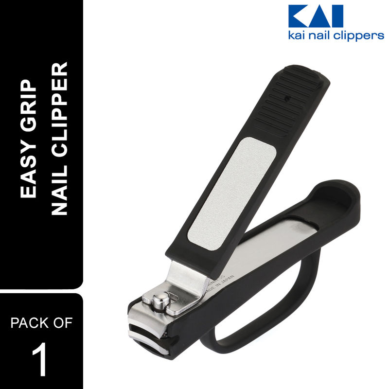 Kai 000HC1831 Seki Magoroku Easy Grip Nail Clipper Size M