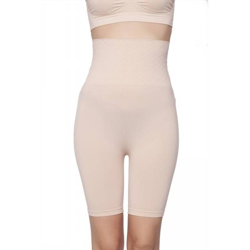 C9 Airwear Seamless Women Solid Nude Thigh Shapewear - Nude (XXL)