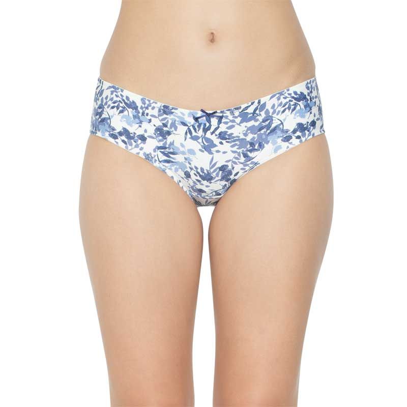 Triumph Midi Printed Brief - Blue (S)