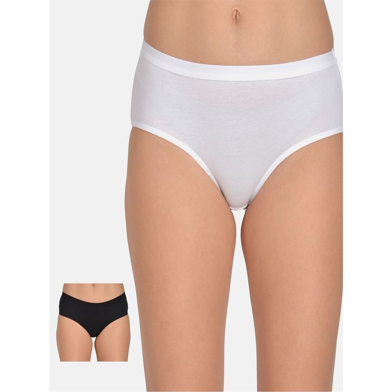 Mod & Shy Pack Of 2 Women Hipstier Brief - Multi-Color (S)