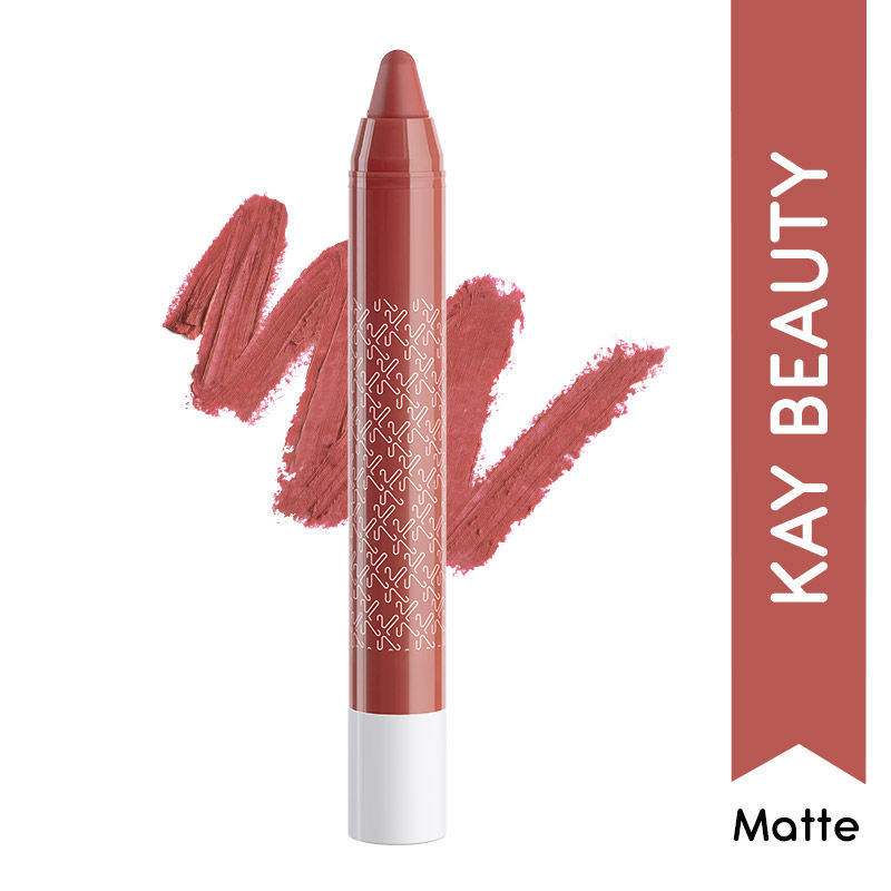 Kay Beauty Matteinee Matte Lip Crayon Lipstick -Wee hours