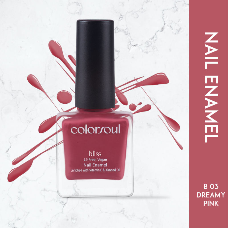 ColorSoul Bliss Nail Enamel - Dreamy Pink