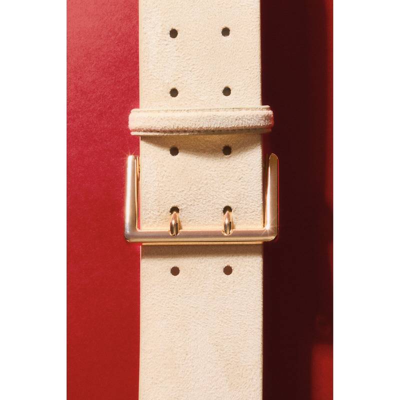 H&M Women Beige Wide Belt (S)