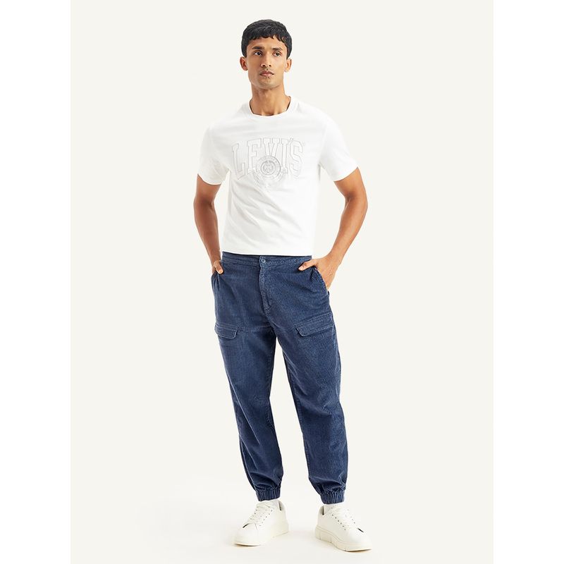 Levi's Mens Blue Regular Fit Joggers (S)