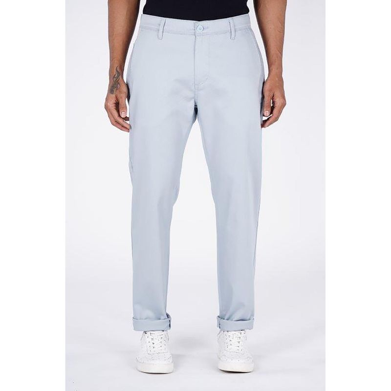 Levi's Mens Light Blue Tapered Chinos (36)