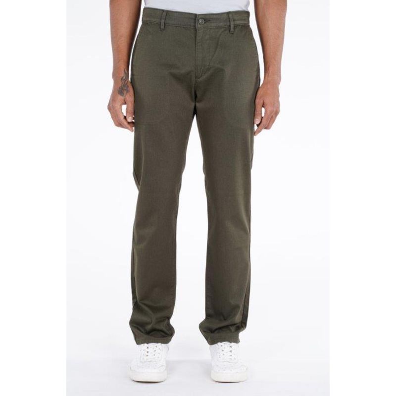 Levi's Mens Olive Straight Chinos (28)