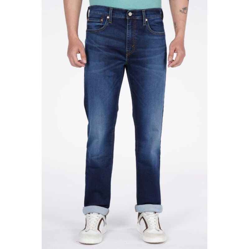 Levi's Mens 512 Slim Tapered Fit Navy Blue Jeans (28)