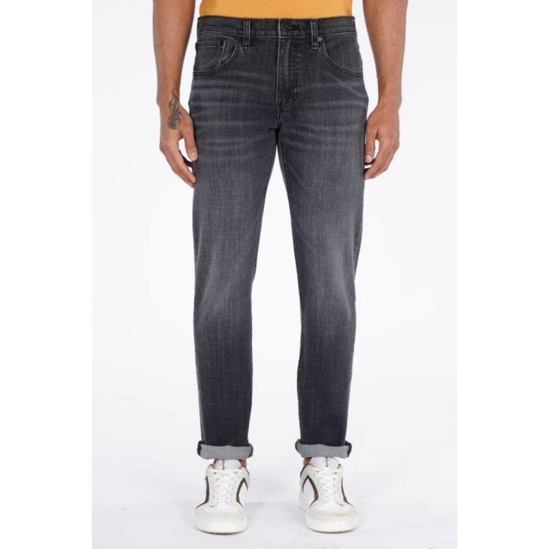 Levi's Mens 512 Slim Tapered Fit Charcoal Grey Jeans (38)