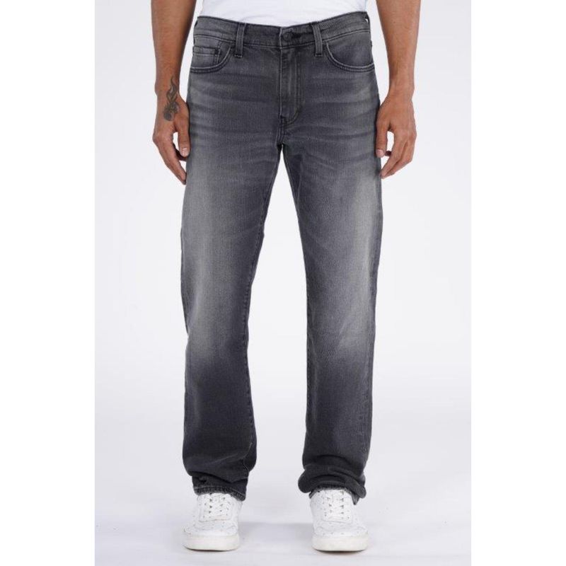 Levi's Mens 512 Slim Tapered Fit Charcoal Grey Jeans (28)
