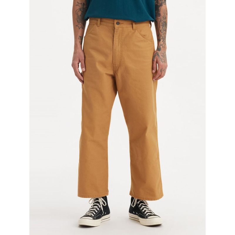 Levi's Mens Loose Fit Tan Jeans (32)