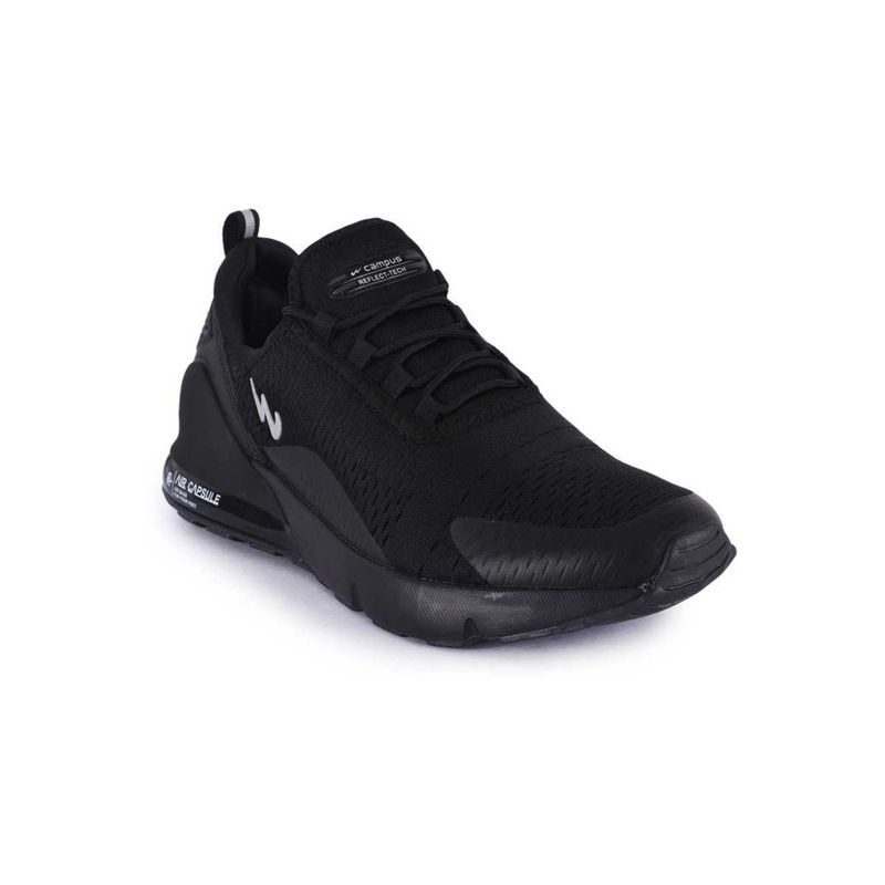 Campus Dragon Black Running Shoes (UK 10)