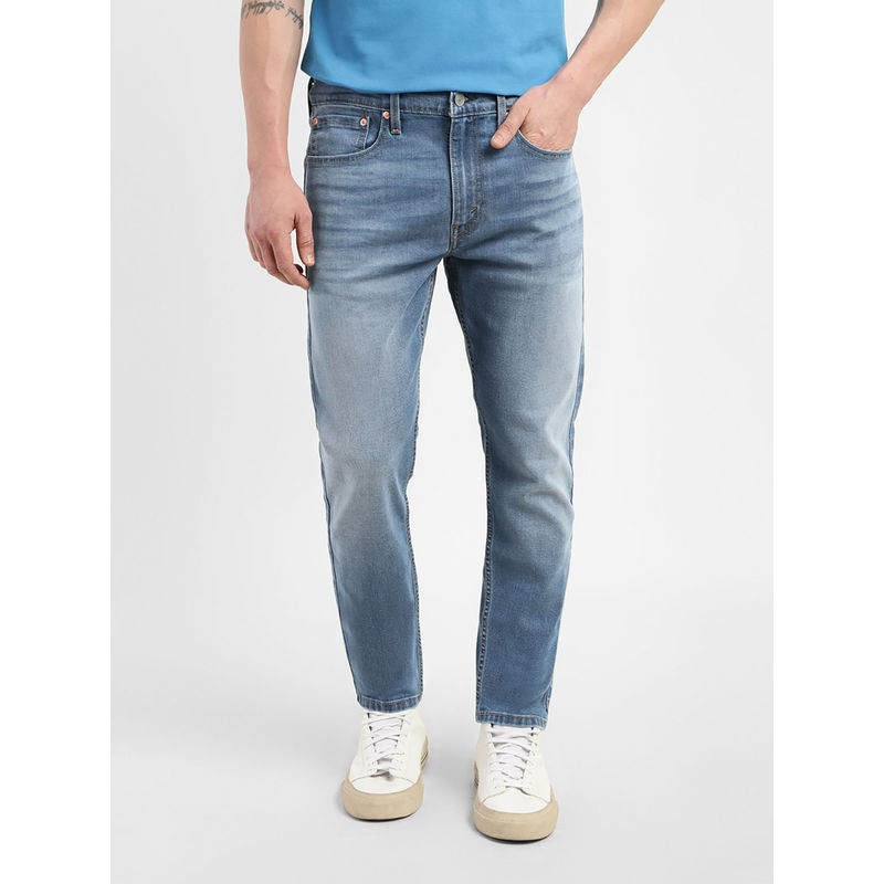 Levi's Men's 512 Mid Blue Slim Tapered Fit Jeans (30)