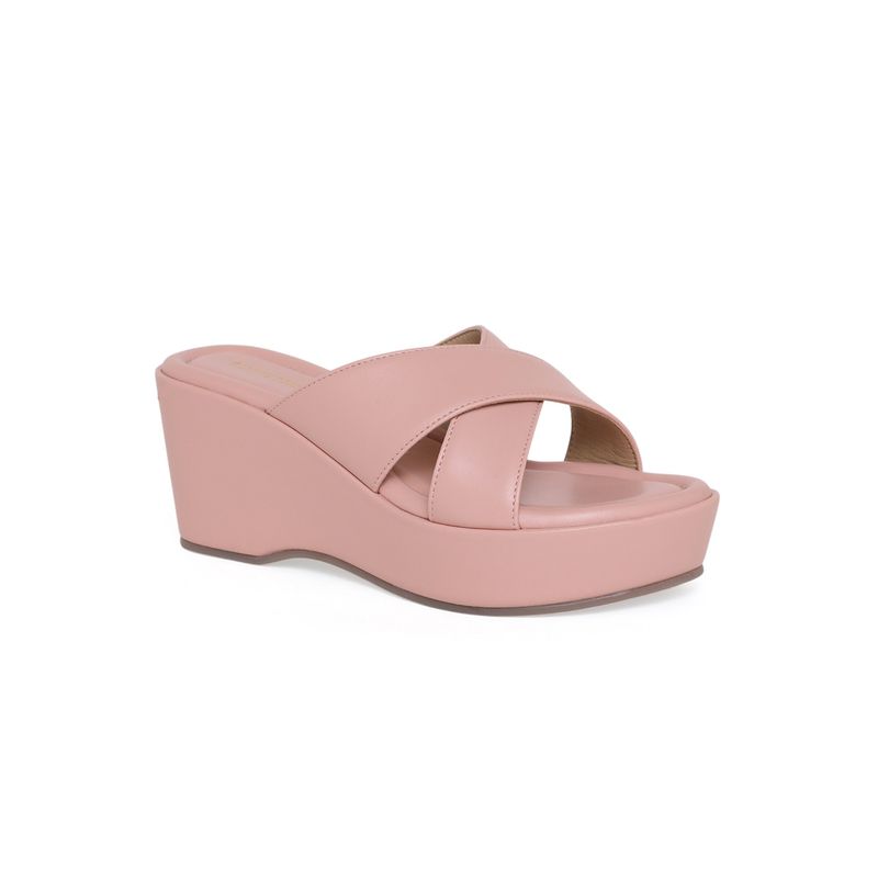 CAMLEE COMFORT Women Freya Peach Wedges (EURO 37)