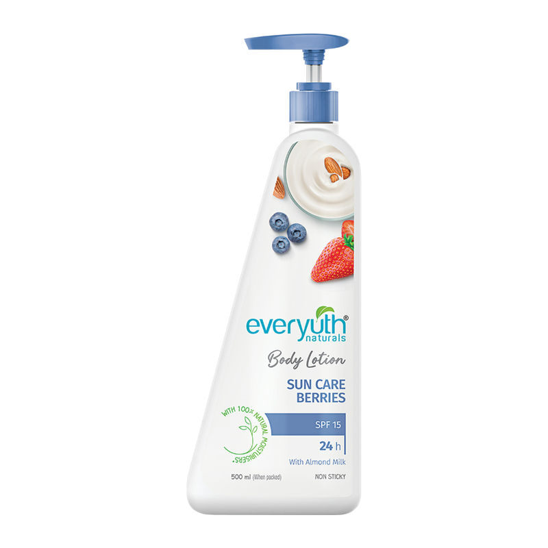 Everyuth Naturals Body Lotion Sun Care Berries