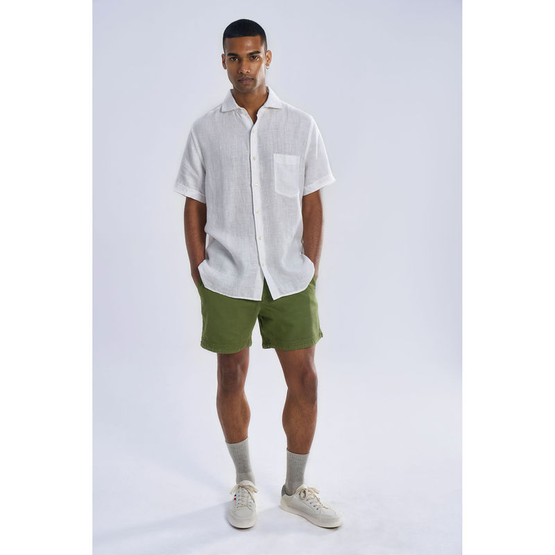 TERRA LUNA Olive Nevis Shorts (S)