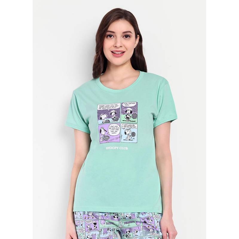 Bedtime Story Comic Green T-Shirt (S)