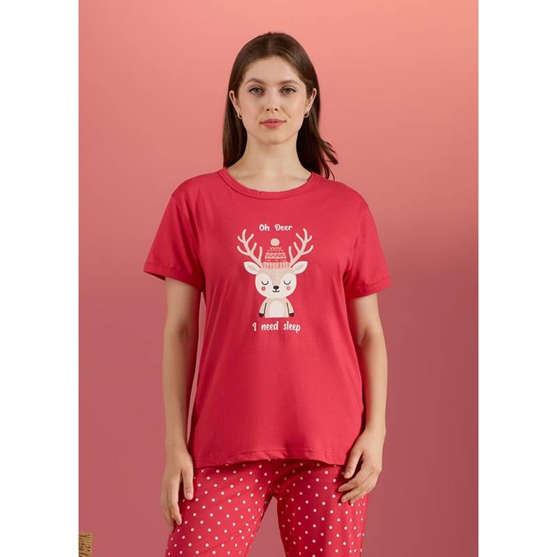 Bedtime Story Reindeer T-Shirt (S)