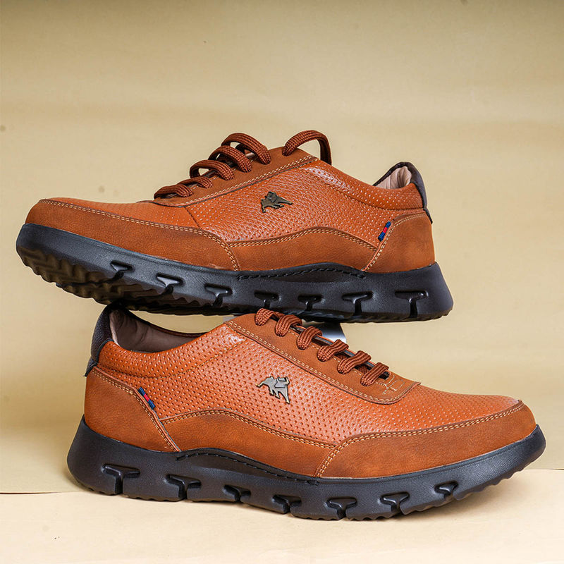 Jaripeo by BUCKAROO Stew Vegan Tan Sneakers (EURO 40)