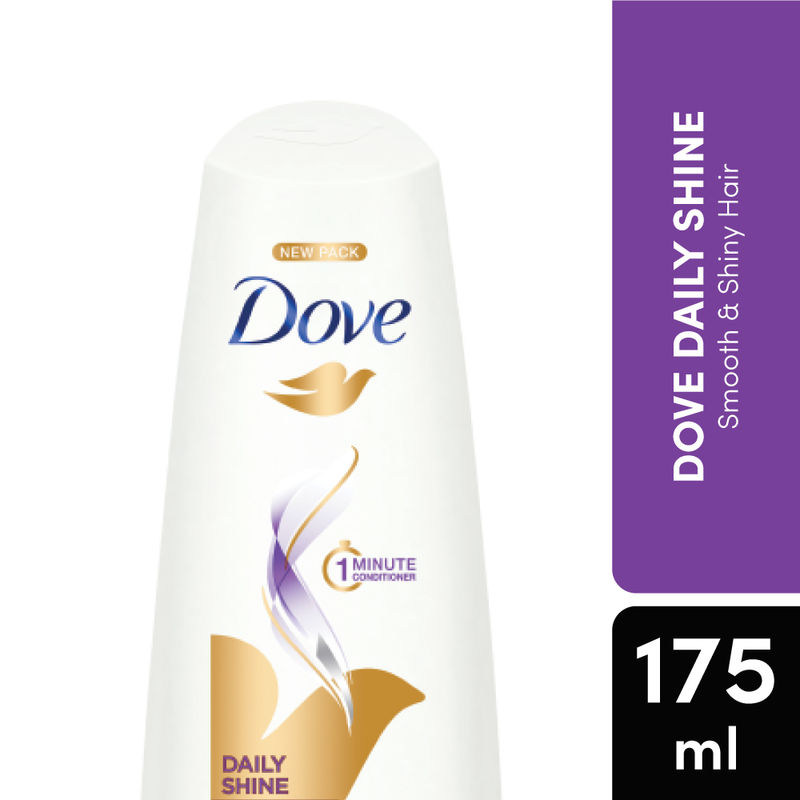 Dove Daily Shine Conditioner with Nutritive Serum to Smoothen & Strengthen Damaged Hair