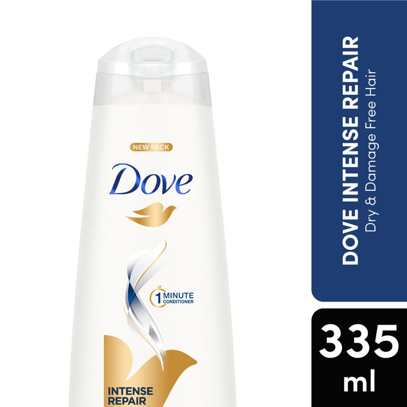 Dove Intense Repair Conditioner with Keratin Actives to Smoothen Strengthen Damaged Hair