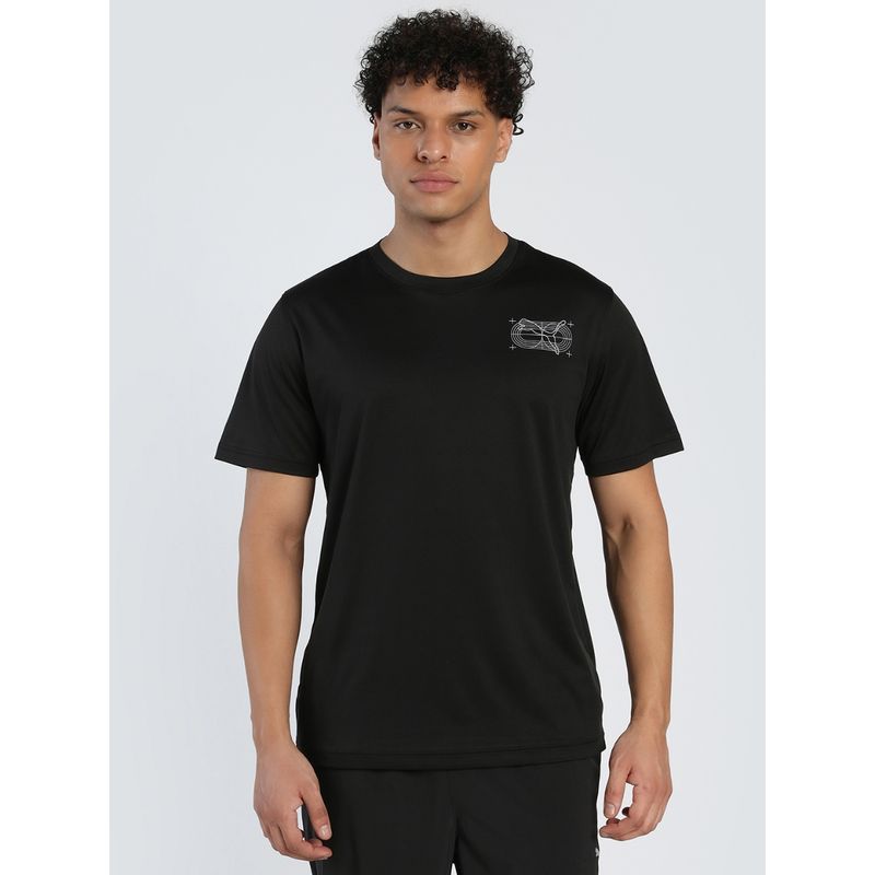 Puma Graphics Skeleton Running Mens Black T-Shirt (L)