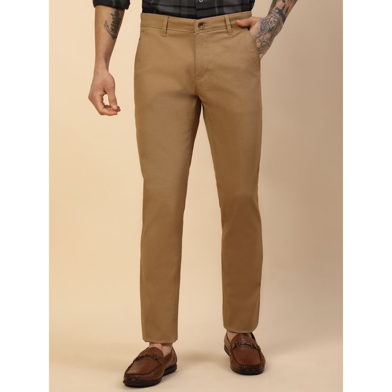 Cantabil Casual Trouser for Men l Breathable and Soft with Color Fastness Regular Fit (30)