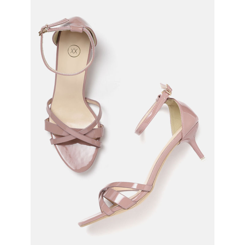 Twenty Dresses By Nykaa Fashion The X Factor Kitten Heels - Purple (41)