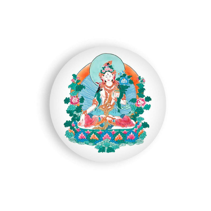 The Artment Buddha'S Tibetan Aesthetics Canvas Matte Finish Multi (Medium)