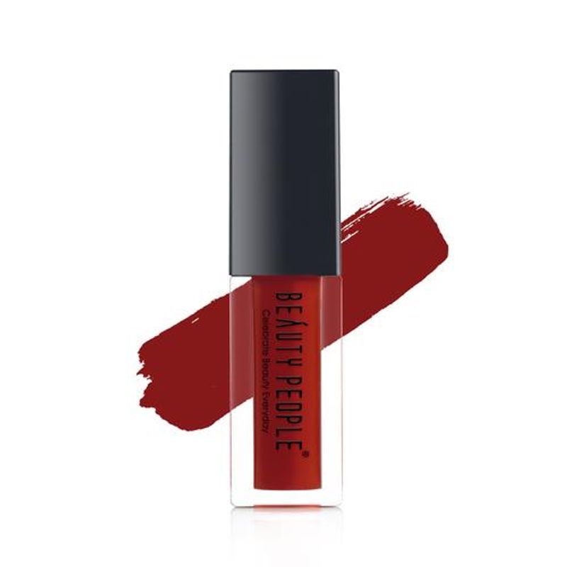Beauty People Matte Lucious Liquid Lip Color - Red Hawtt L18
