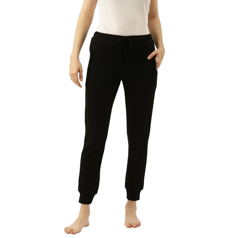 Buy Women Slim Fit Joggers Black Online