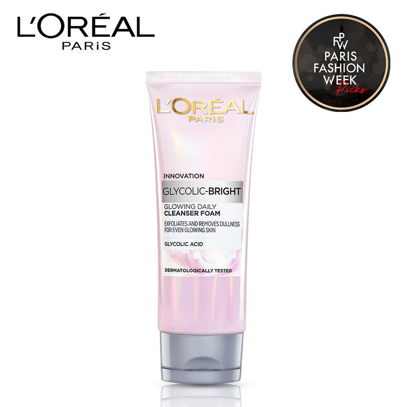 L'Oreal Paris Glycolic Bright Daily Foaming Face Cleanser