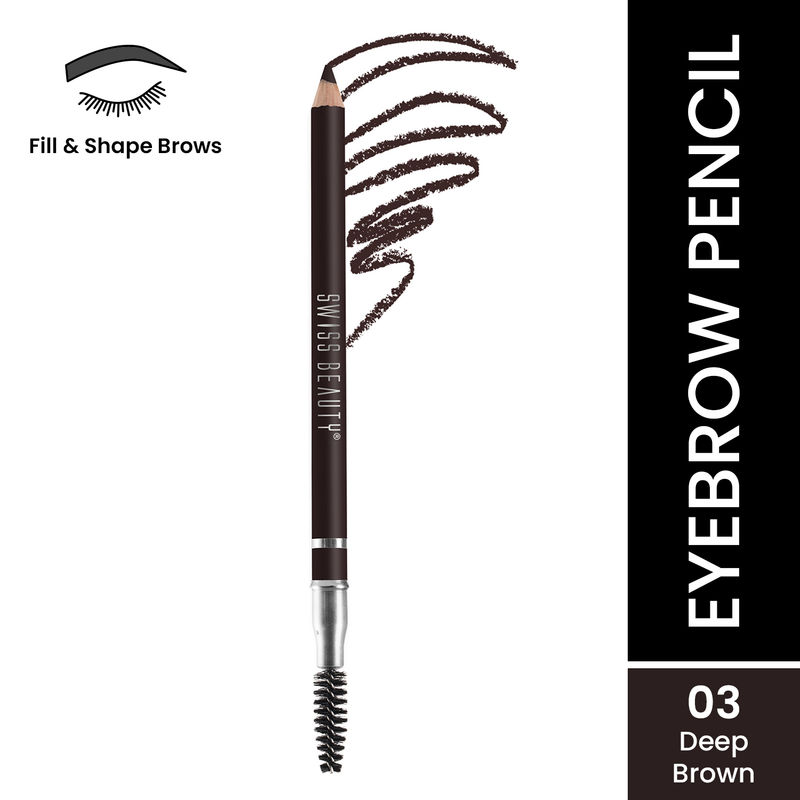 Swiss Beauty Brow Definer Pencil - 103 Deep Brown