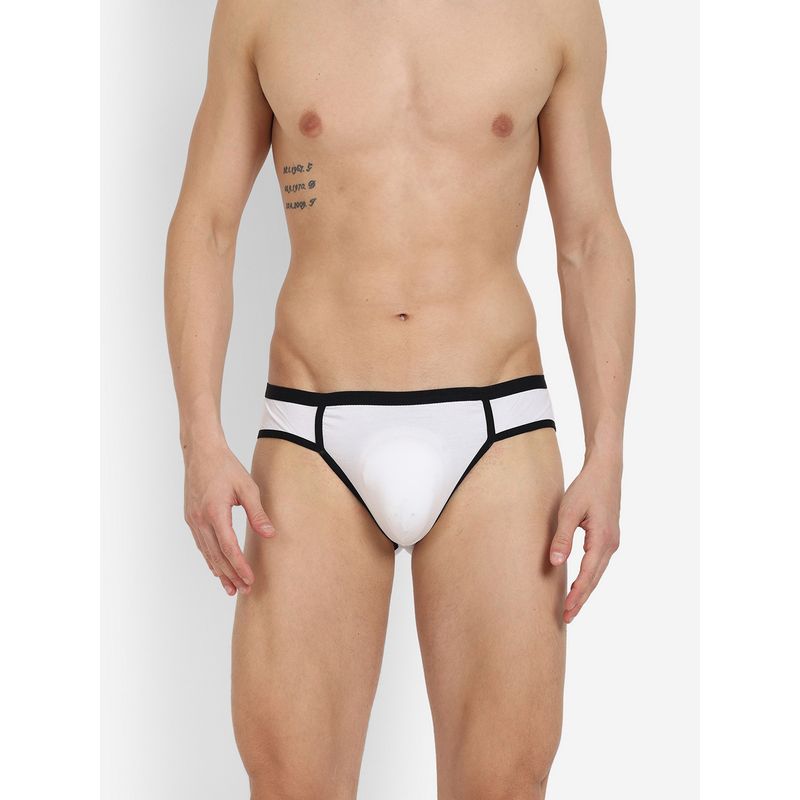 La Intimo Archaic White Brief (S)