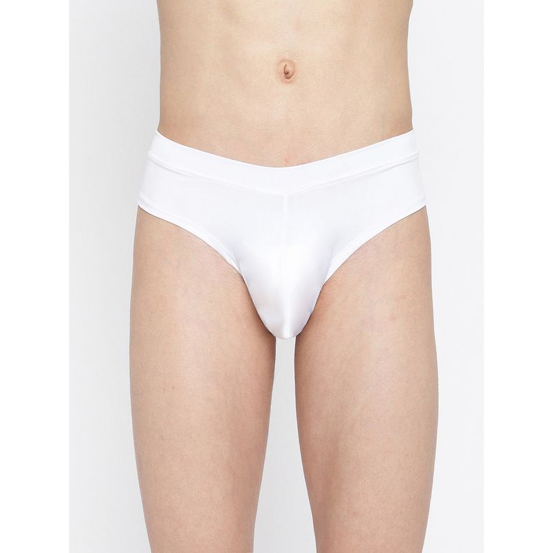La Intimo White Fanboy Style Brief (S)