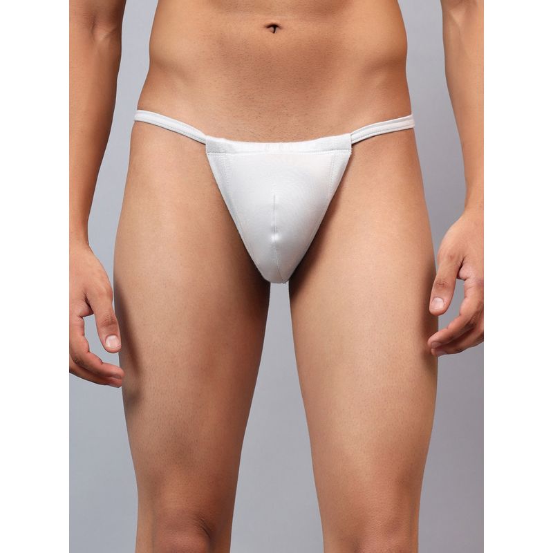 La Intimo Grey Posh Ultra Soft G-String Thong Brief (2XL)