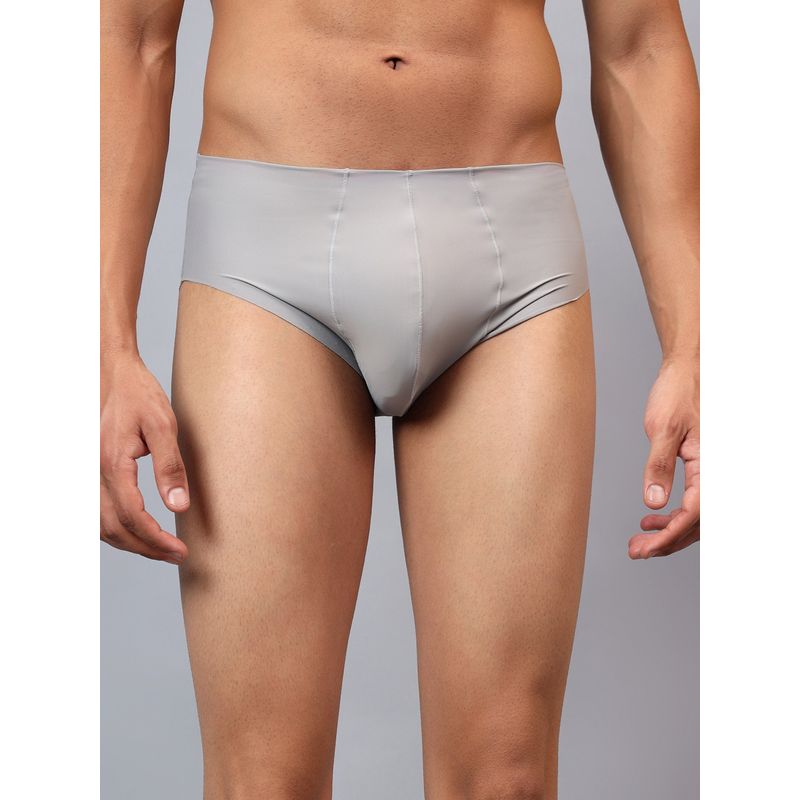 La Intimo Grey Semi Seamless Brief (2XL)