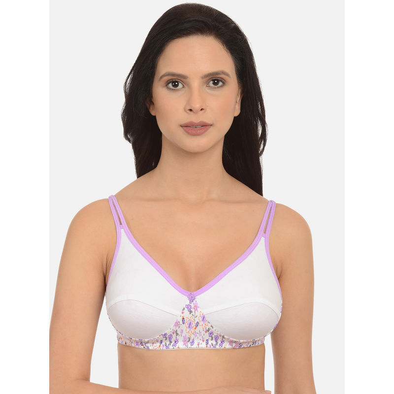 Mod & Shy Non-Padded Non Wired Basic Bra - White (32C)