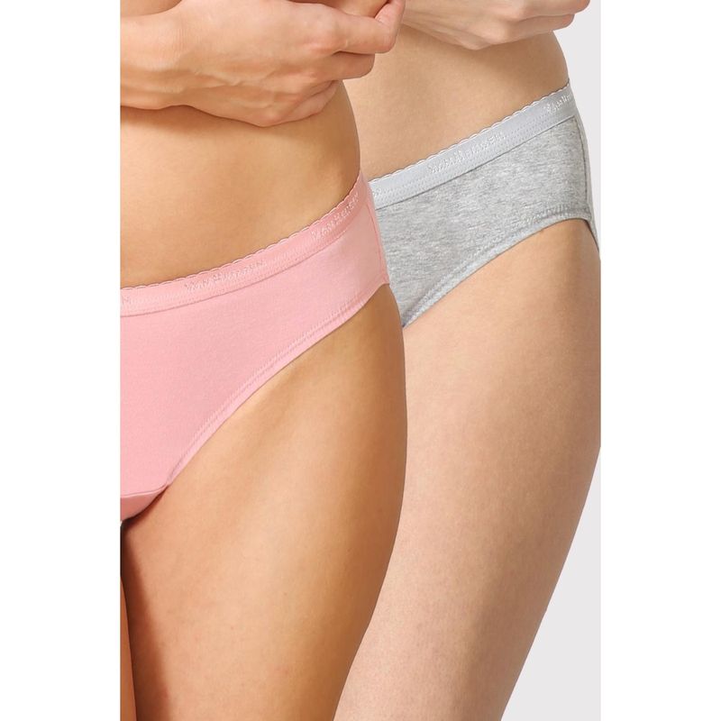 Van Heusen Women Pack of 2 Antibacterial & Flexi Stretch Bikini Panty - Assorted (M)