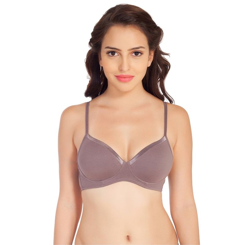 SOIE Demi Cup Non Wired Padded Bra - MOCCA (40B)