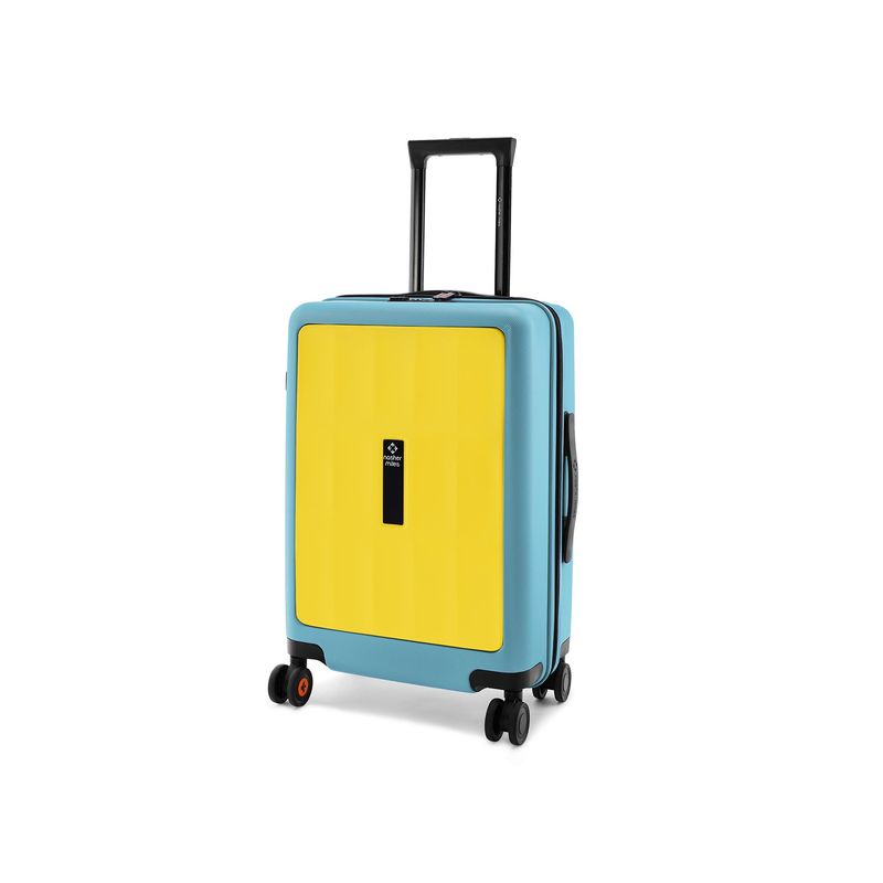 Nasher Miles Unisex Yellow Zanzibar Hard-Sided Polycarbonate Trolley Bag (S)