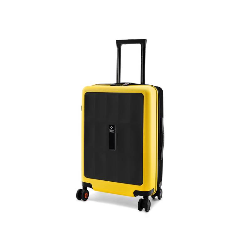 Nasher Miles Unisex Black Zanzibar Hard-Sided Polycarbonate Trolley Bag (S)